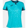 Joma Dámsky dres TOLETUM II T-SHIRT FLUOR TURQUOISE-DARK NAVY S/S Veľkosť: XL