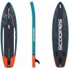 Nafukovací SUP paddleboard LAGO 350 cm so sadou príslušenstva, sivý