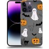 Picasee silikónový prehľadný obal pre Apple iPhone 14 Pro Max - Spooky crew