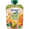 Sunar BIO ovocno-zeleninová kapsička jablko, hruška, mrkva, tekvica 100 g
