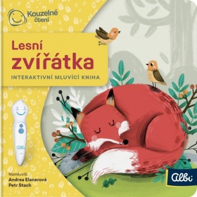 ALBI Kúzelné čítanie Minikniha - Lesné zvieratká