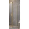 RADAWAY IDEA GOLD S1 120cm pravá bočná stena do kombinácie, profil zlatý, sklo číre, 387054-09-01R