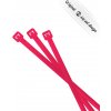 Riesel Design Sťahovacie pásky RIESEL Cable tie - Pink