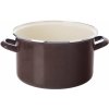 Smaltovaný hrnec Orion BROWN Lem 6,5 l