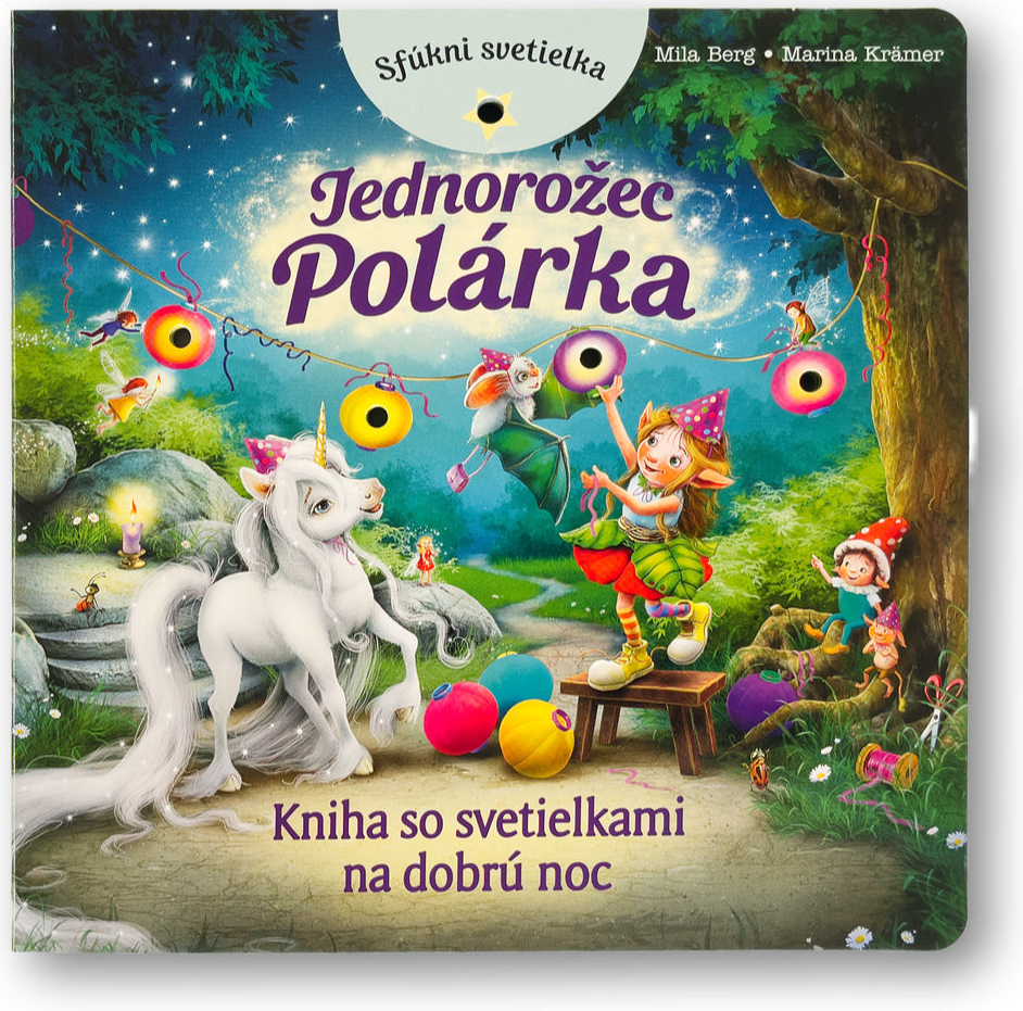 Sfúkni svetielka Jednorožec Polárka