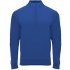 Športová mikina HALF ZIP s potlačou v cene Farba: kráľovská modrá, Veľkosť: L