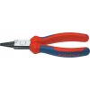 KNIPEX Rundzange leštená s viackomponentovými rukoväťami 140mm KNIPEX