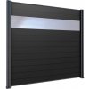 Gutta Guttafence Premium WPC biela / antracit / antracit 2,02 x 1,86 m | cena za ks