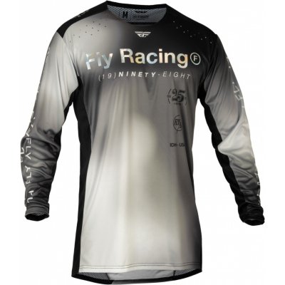 Fly Racing LITE 2024 sivo-čierny