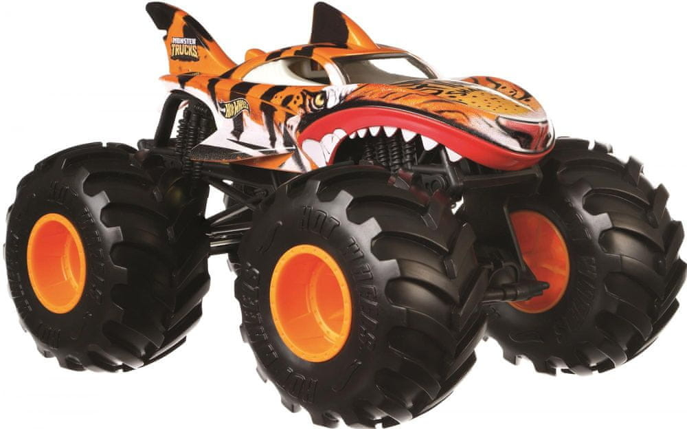 Hot Wheels Monster trucks Veľký truck Tiger shark FYJ83