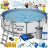Záhradný bazén s rámom 427 x 122 cm 19v1 Bestway 5612X stroj na bubliny ZADARMO