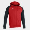 ACADEMY IV ZIP-UP HOODIE RED BLACK 2XS
