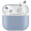 AppleKing ochranný silikónový obal pre AirPods 3 - svetlomodrý - možnosť vrátiť tovar ZADARMO do 30tich dní
