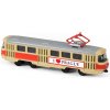 Rappa Kovová česká retro tramvaj 16 cm PRAGUE