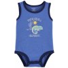 CARTER'S Body bez rukávov Blue Chameleon chlapec 9m