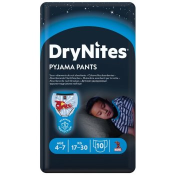 Huggies DryNites M boys 17-30 kg 10 ks