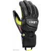 LEKI Griffin Pro 3D rukavice, black-lime-white 7.5