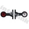 FRISTOM Pozičné tykadlo FT-09 B LED červeno-biele (FT-009 B LED)