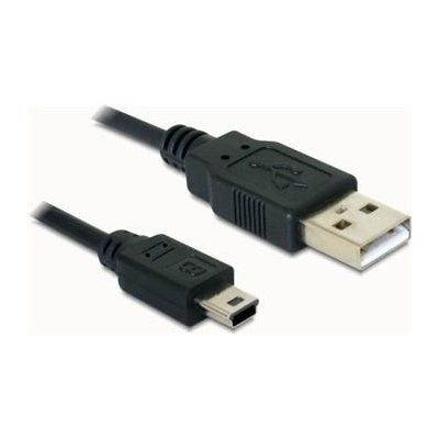DeLock, NaviLock Delock kabel USB 2.0 A-samec > USB mini-B 5-pin samec, 0,7 metru