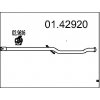 Výfukové potrubie MTS 01.42920
