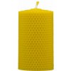 Sviečka z včelieho vosku 70mm šírka - Pleva Veľkosť: 100mm