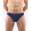 GINA Pánske bambusové tangá Bamboo PureLine | 52002P - modrastá, L/XL