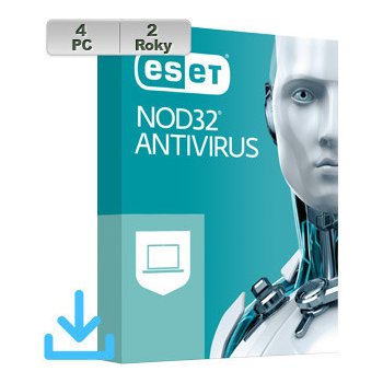 ESET NOD32 Antivirus 4 lic. 24 mes.