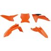 RTECH sada plastov KTM, RTECH (oranžovo-čierna, 4 diely)