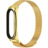 Xiaomi Mi Band 3/4/5/6 náhradný náramok - Milánský tah magnetický Farba: Zlatá MBSCZ-5MTZLA