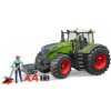 Bruder 4041 Traktor Fendt 1050 Vario + mechanik s náradím