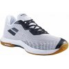 Pánska obuv na badminton/squash Babolat Shadow Spirit 2 - white/black (41)