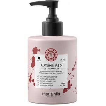 Maria Nila Colour Refresh Autumn Red 6.60 maska s farebnými pigmentami 100 ml