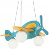 Ideal Lux Ideal Lux - Detský luster na lanku AVION 3xE27/28W/230V modrá ID136325 + záruka 3 roky zadarmo + záruka 3 roky zadarmo