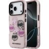 Karl Lagerfeld IML Multi K&CH Heads Zadní Kryt pro iPhone 17 Pro Pink