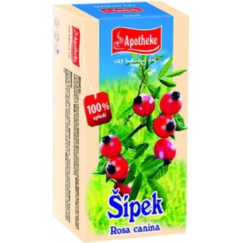 Apotheke Šípkový čaj 20 x 2,5 g