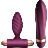 Climaximum - desire kit twisted vibrator + anal plug