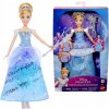 DISNEY PRINCEZNÁ POPOLUŠKA Bábika Magické plesové šaty svetlá, zvuk