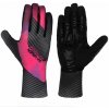 Rukavice dlhoprsté Haven Softpren 0.8 - ružové-čierne, M