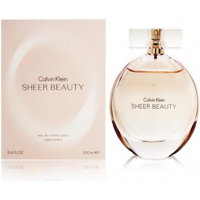 Calvin Klein Beauty Sheer, Toaletná voda, Dámska vôňa, 100ml