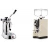 La Pavoni Stradivari Professional Lusso + Eureka Mignon Specialita, CR cream