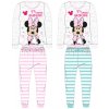 Minnie - licencia Dievčenské pyžamo - Minnie Mouse 52045948, šedá / lososový prúžok Farba: Sivá, Veľkosť: 122