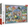 Trefl Puzzle Dovolenka v Taliansku / 1000 dielikov
