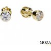 MOZA gold Náušnice guličky MG2352 Farba Zlata: žlté Au