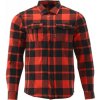 YATO Košeľa v kocke veľkosť XXL červená
