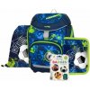 Oxy Sherpy: Školská taška s futbalovým motívom - 4-dielna sada