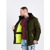 Cipo & Baxx pánska zimná bunda CM130 KHAKI Khaki
