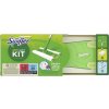 Swiffer Kit mop + náhradná prachovka na podlahu 8 kusov + čistiace utierky 3 kusy, sada