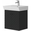Lavedo Tessera Black 60 kúpeľňová skrinka s umývadlom, TSR-60_BLACK