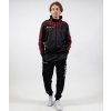 Tuta Roma Con Cappuccio POLARFLEECE NERO/GRANATA Tg.