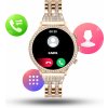 Smartwatch damski Manta Diamond Lusso złoty + bransoletka YES